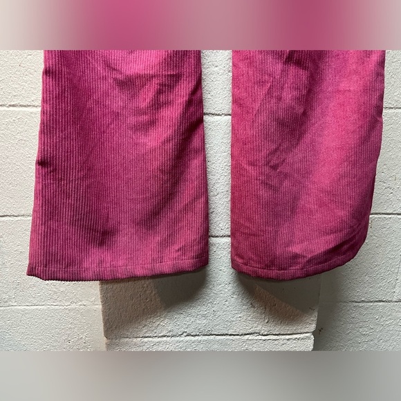 Nasty Gal Pink Boot Cut Pants. Size 8 - Picture 5 of 6